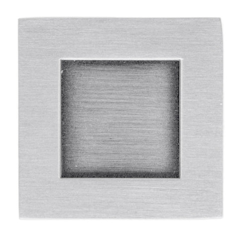 Rhombus 1" Satin Nickel Coat Hook, Satin Nickel