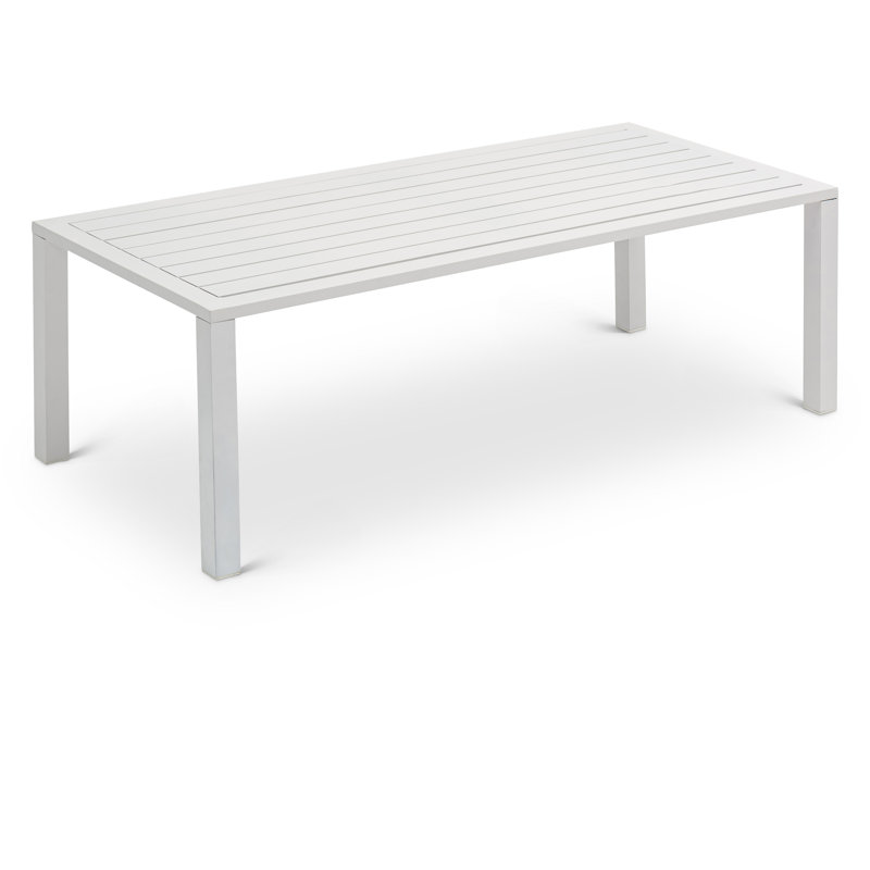 Table basse Rossville, Blanc