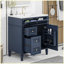 Meuble-lavabo moderne avec lavabo supérieur et 2 tiroirs-1459612726