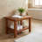 Kinnison Rectangular Teak Solid Wood Outdoor Coffee Table , 18 " W 26.5 " D