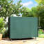 Housse de patio - tissu foncé, protège les meubles, ventilation respirante, étanchéité réglable, accès à fermeture à glissière, structure pliable, balançoire d'extérieur de 80,75 po x l 48,75 po x l 64,5 po, design, cordon