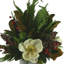 Faux Magnolia Holiday Arrangement