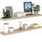 Miami 48" W x 8" D Floating Shelves Set with Invisible Wall Mount Brackets-359797070