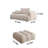 Roniece Upholstered 94.49'' Sofa