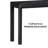 NTC Flow Modern Wooden Rectangle Console Table with Hidden Drawer – Waterproof & Heat Resistant-109183681
