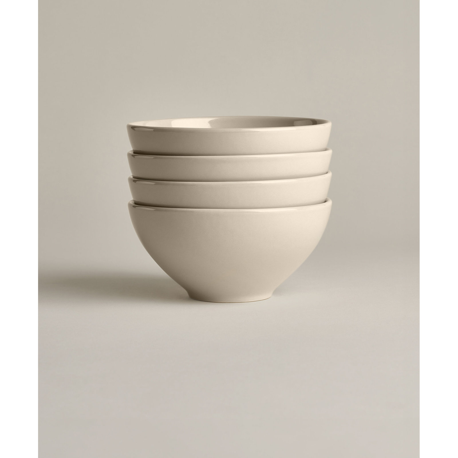 Year & Day Glossy Small Bowls, Beige