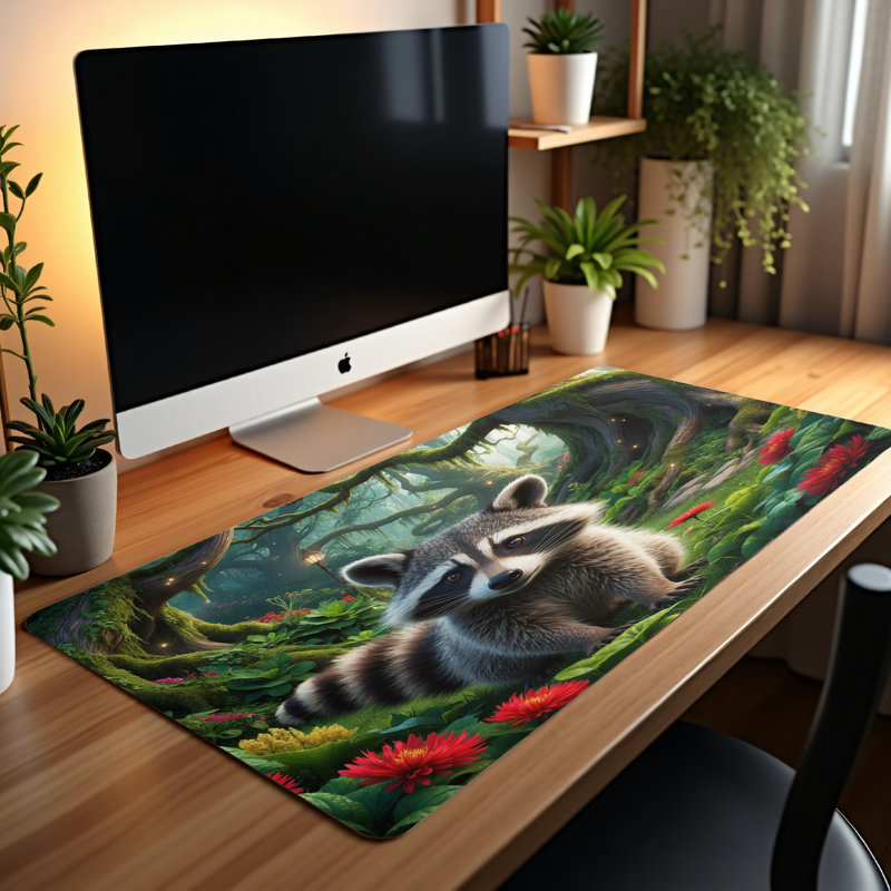 Polyester Desk Pad, 23.6x13.8