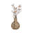 Adeline Decorative Floral Design Ceramic Table Vase For Home Decor - Artistic Flower Vase With Layered Sculptural Petal Detailing - Perfect Accent For Displaying Fresh Or Faux Floral Arrangements-299284560-270090951