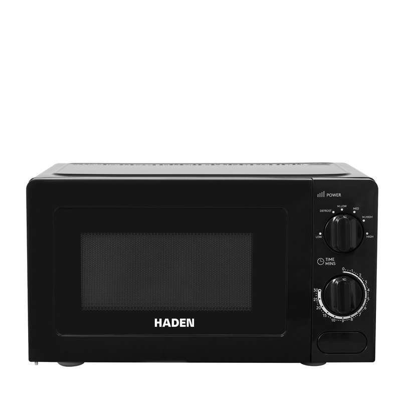 HADEN 17m³ L Countertop Microwave, Black