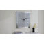 60x60cm Wall Clock Crushed Diamond Mirrored Accent Clock