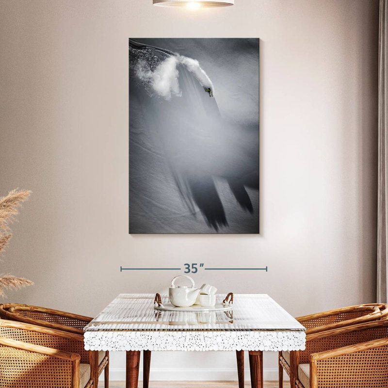 Sireci Ski Snow Shadows, 48" H x 32" W