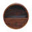 Floating Circle Chestnut Bedside