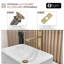 Élégant robinet de salle de bain vasque à poignée simple Aura-124824917
