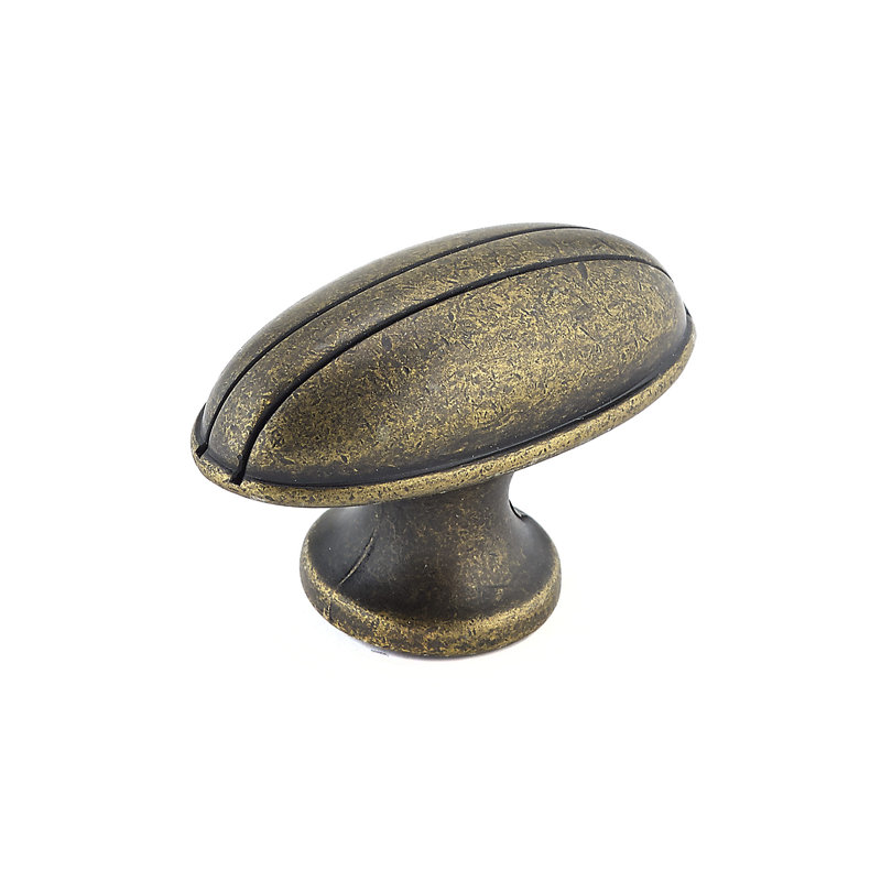 Poignée ovale Expression, Bronze brillant