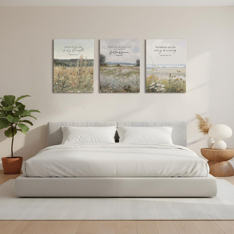 3 Piece Wrapped Canvas Print