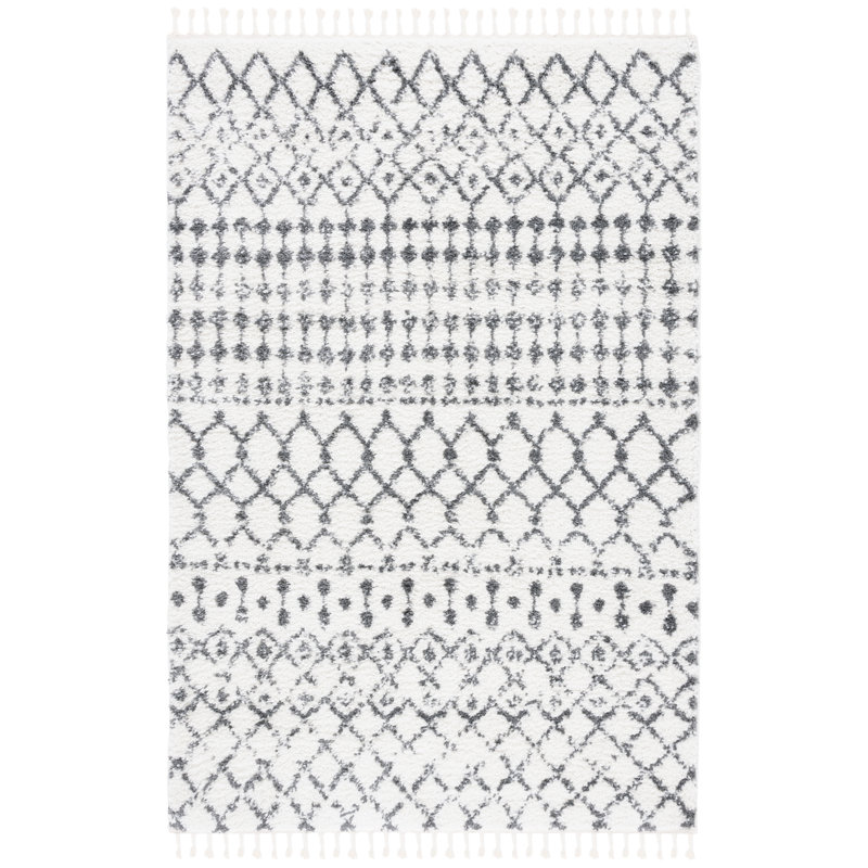 Lia Fringe Shag Performance Southwestern Rug, Rectangle 11' x 15'