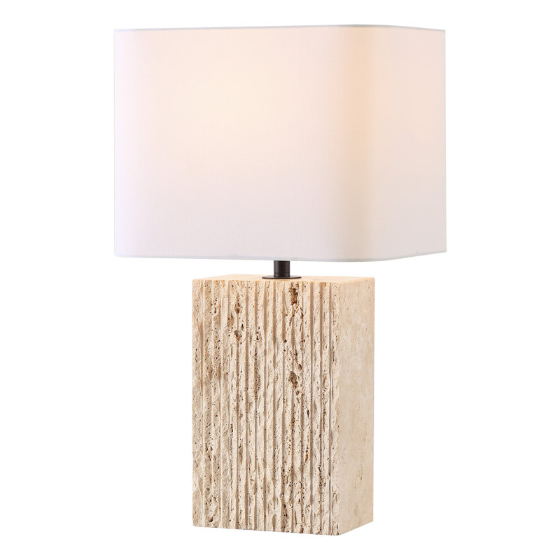 Lampe de table Henry Travertine