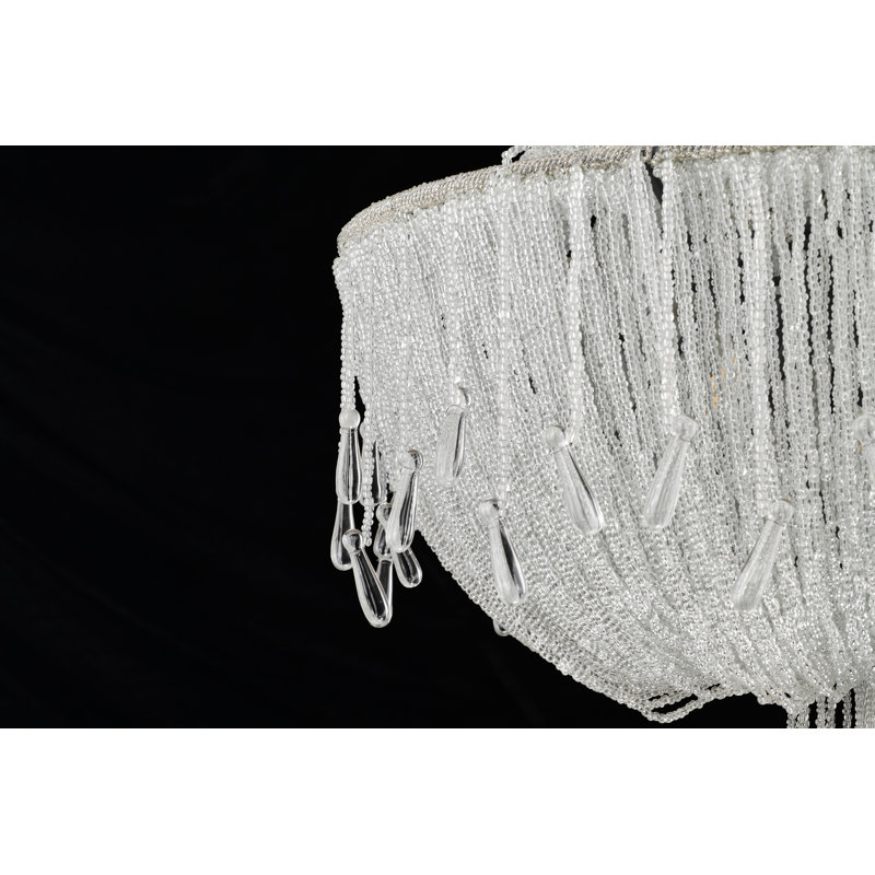 Lustre à 10 lumières Klevis, 36.25" H x 20.75" W x 20.75" D, 5