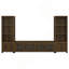 Heron Dark Pine 3-Piece 79 Inch Entertainment Centre for Living Room