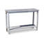 Console en eucalyptus gris argenté