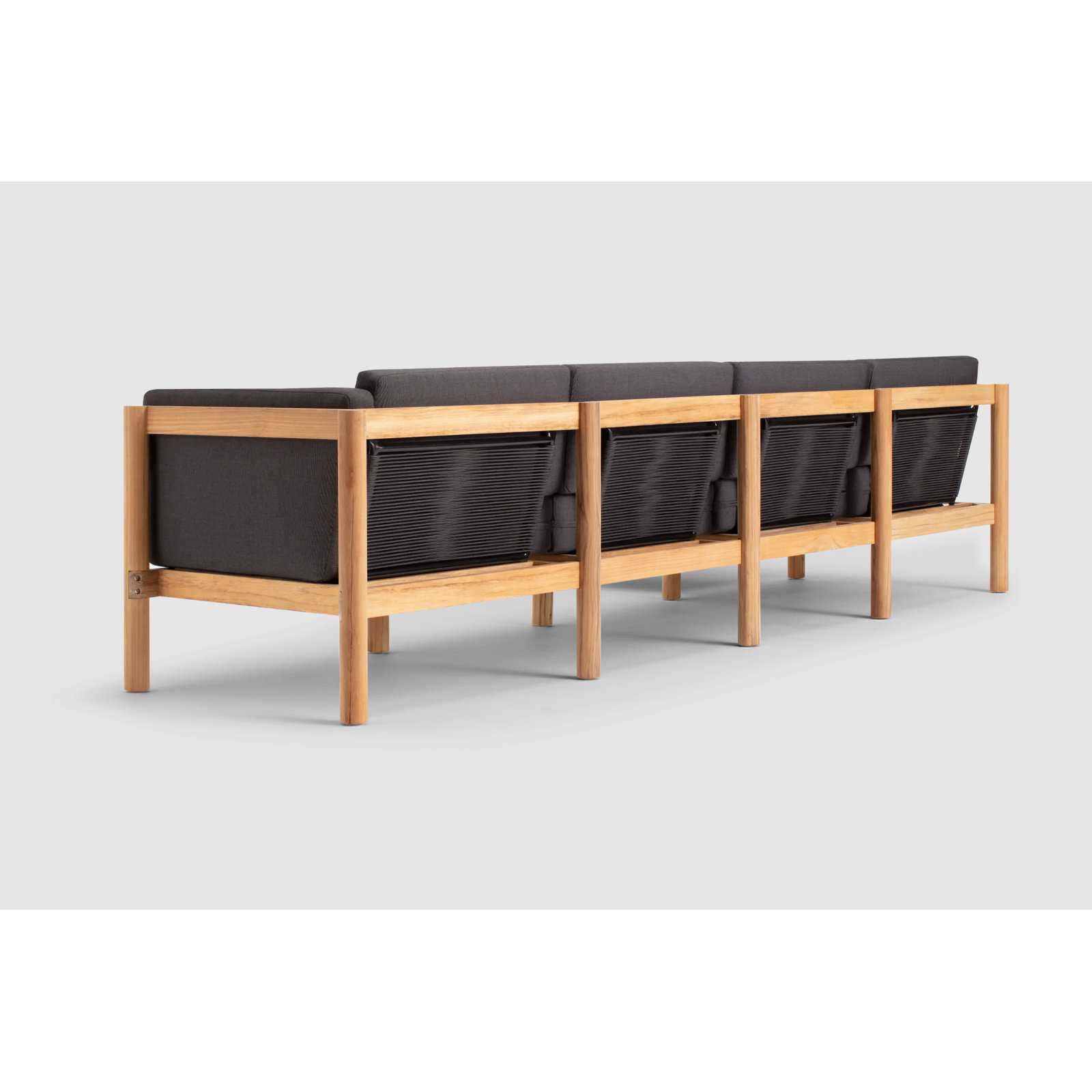 Haven 118" Sunbrella® Patio Sectional, Sunbrella Coal, 5
