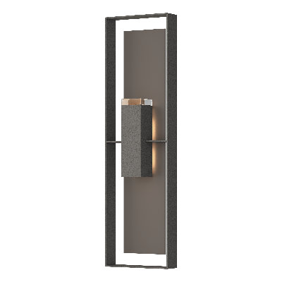 Shadow Box Flush Mount Outdoor Wall Sconce