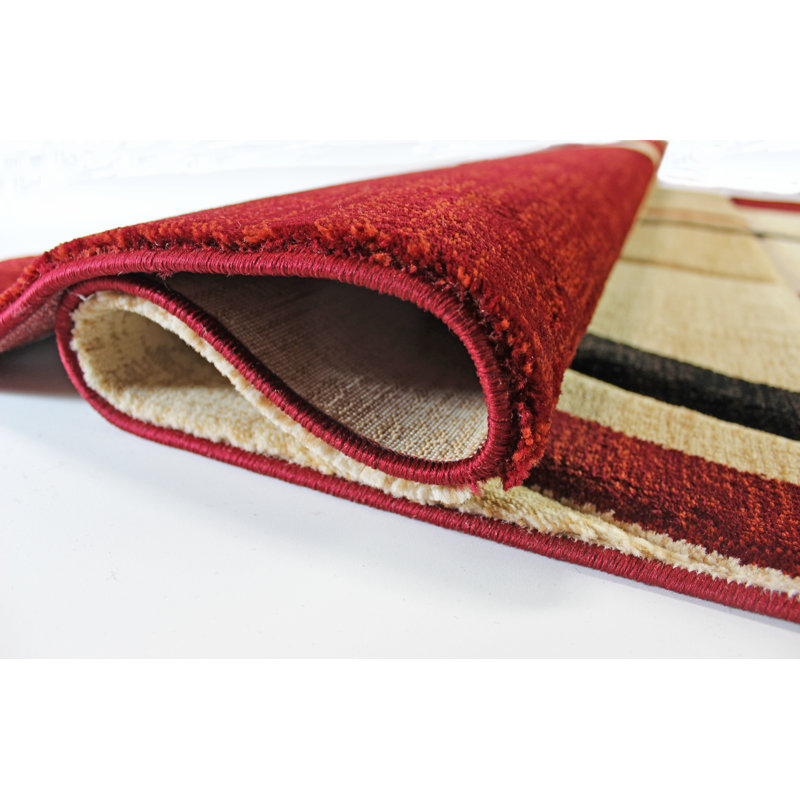 Tapis rouge Olcay, Rectangle 7 pi 10 po x 10 pi 2 po
