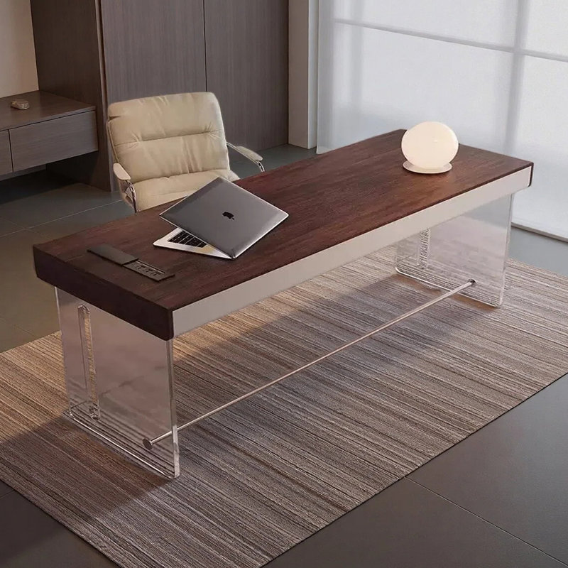 Bureau de luxe de style moderne, H 29,53 po x l 70,87 po x P 25,59 po