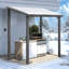 Hardtop Gazebo With Galvanized Steel Sloping Roof-2142193563