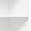 Grande armoire blanche pour accessoires de salle de bain et rangement avec tiroir à options diverses