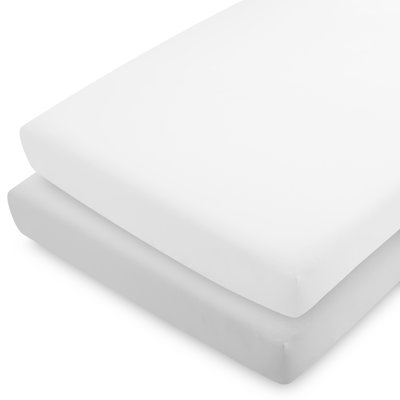 Draps-housses pour lit de bébé Bare Home