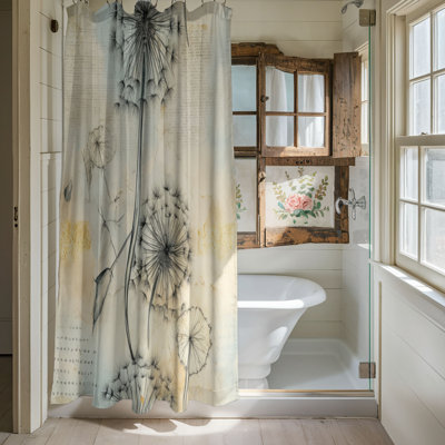 Dandelion Wishes - Premium Shower Curtain