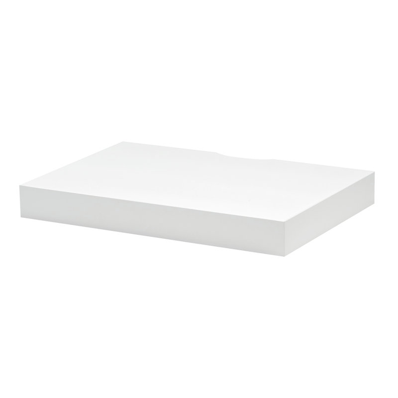 Destney Floating Shelf, Matte, 5cm H x 44.5cm W x 30cm D