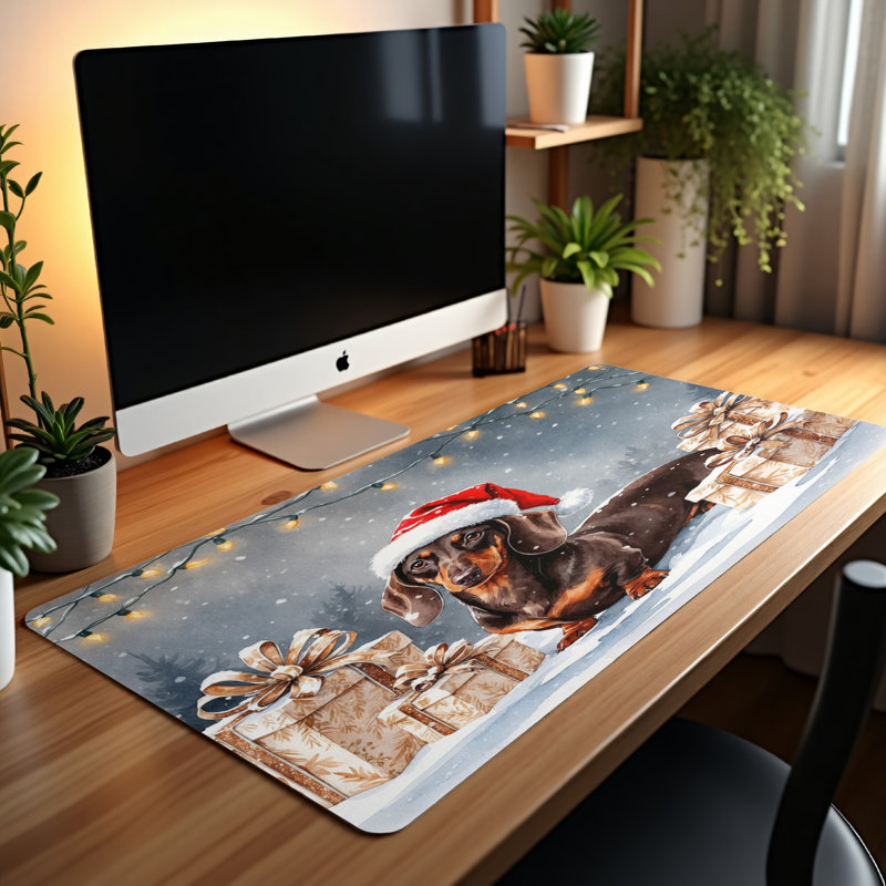 Polyester Desk Pad, 31.5x15.5