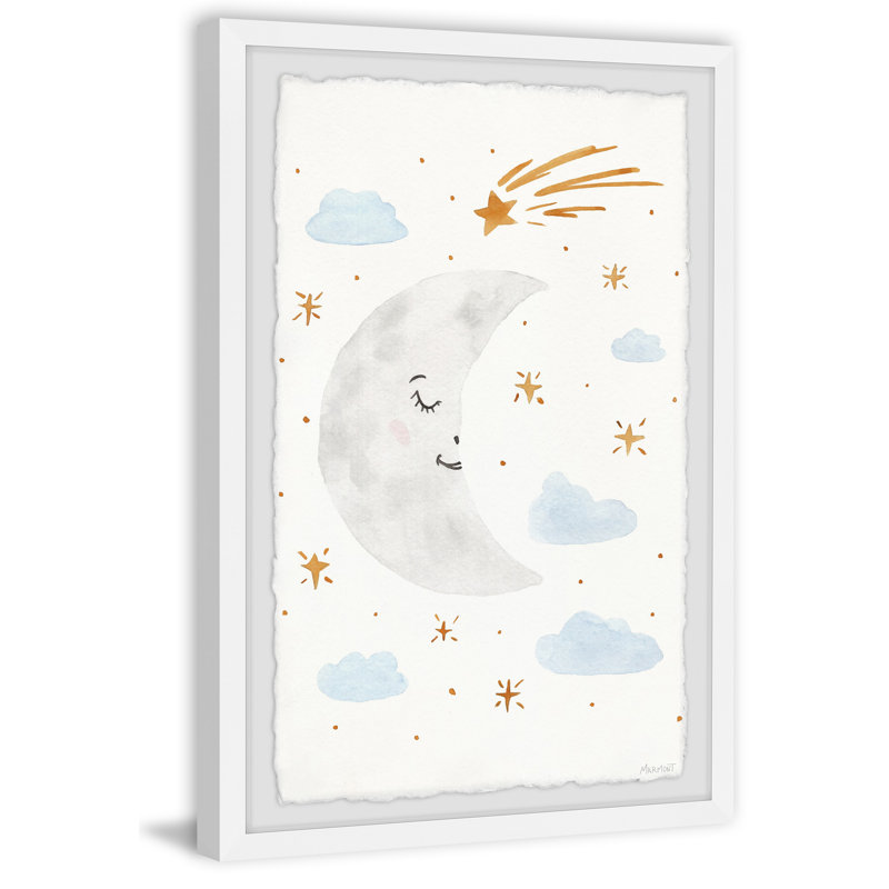 Mathew Moon and Clouds, reproduction encadrée, H 36 po x l 24 po x 1,5 po
