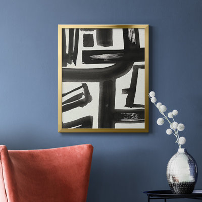 Inkwell Intersect II Premium Framed Canvas - Ready to Hang