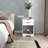 Nighstand With 2 Drawers,End Table,Nightstand With Open Space