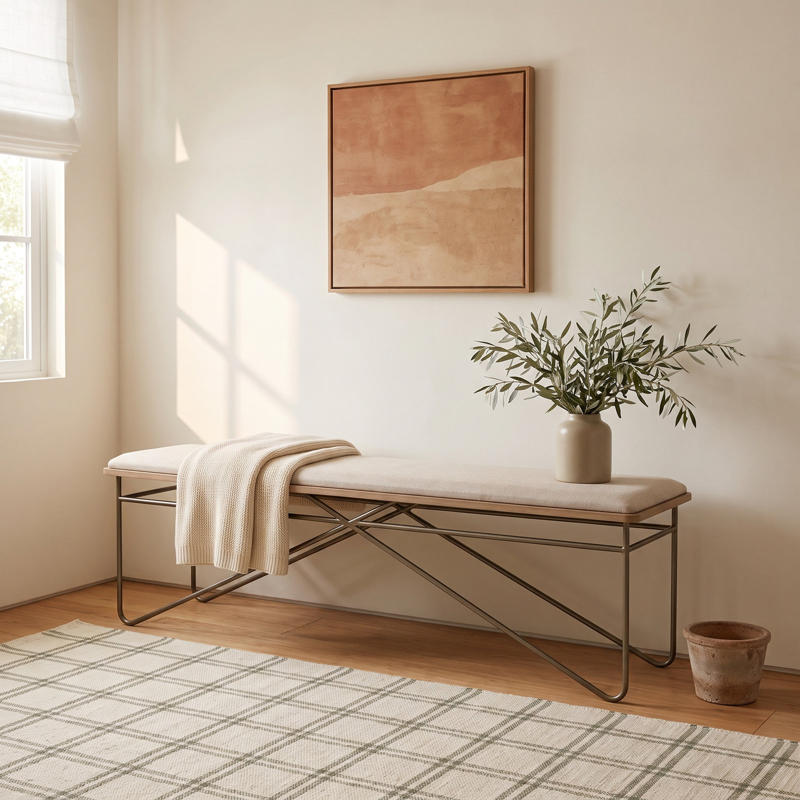 Carci 55.50 " Bench