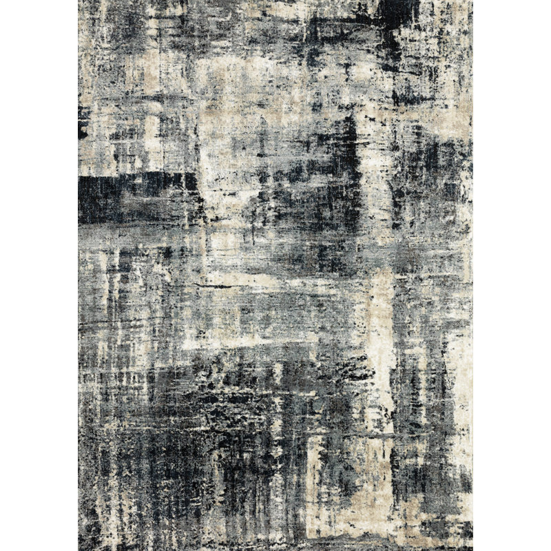 Tergel Abstract Indoor Rug, Rectangle 2'7" x 4'