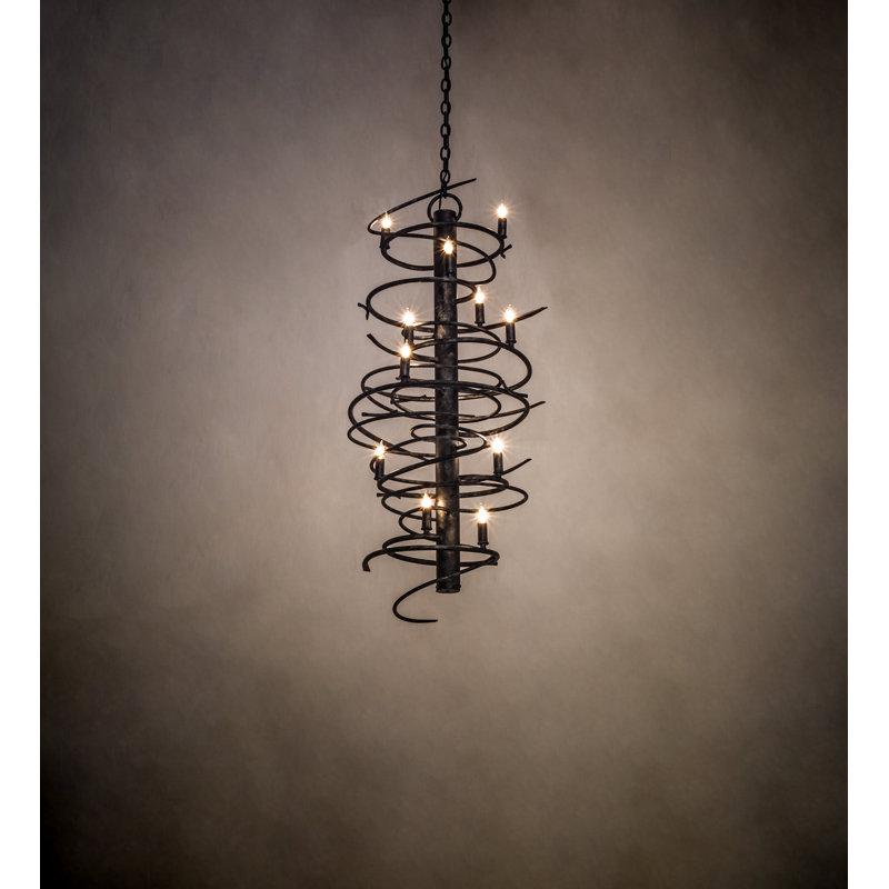Cyclone 12 - Light Chandelier