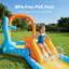 Piscine pour enfants avec glissade gonflable Kiddie