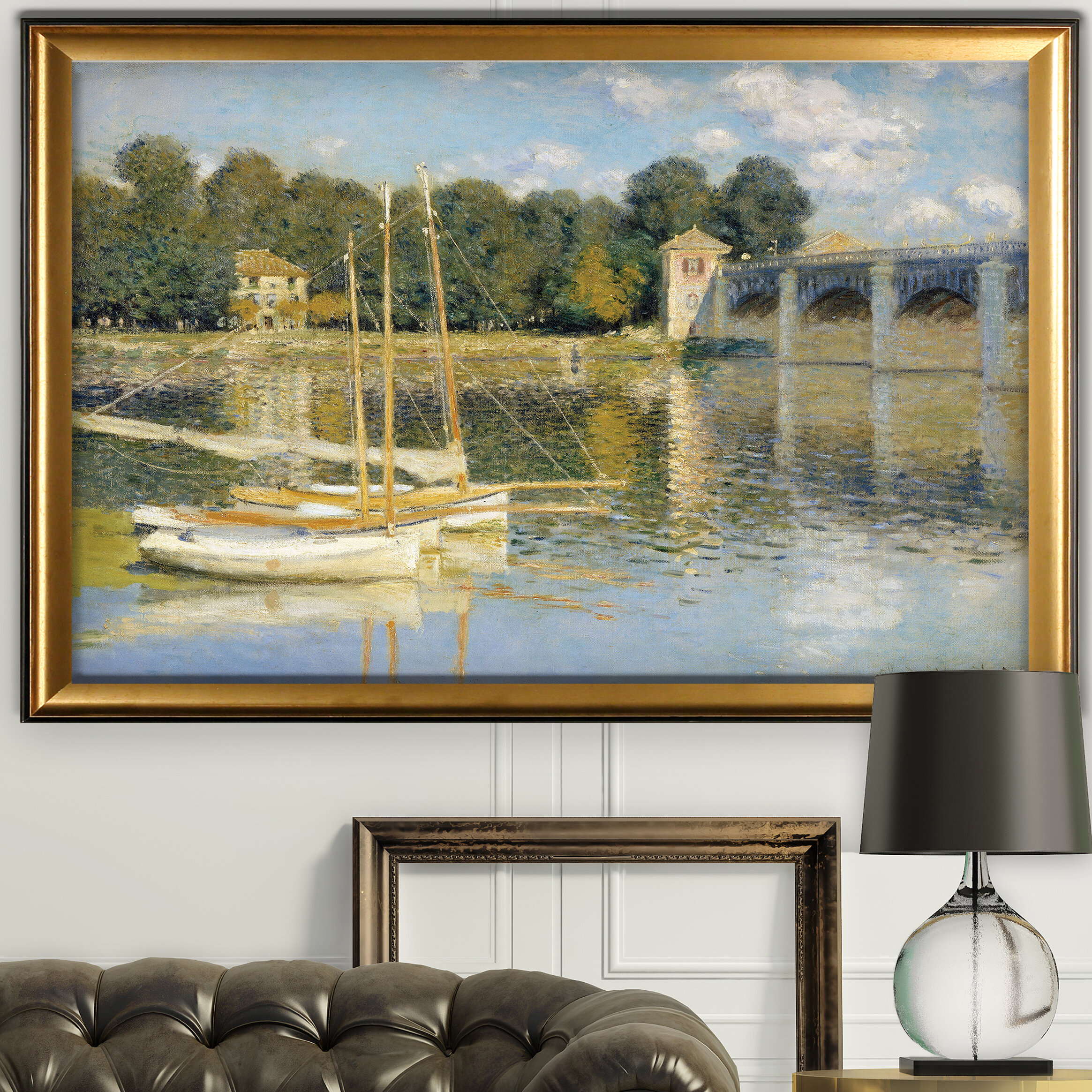 Vault W Artwork The Bridge On Canvas by Claude Monet Print | Wayfair