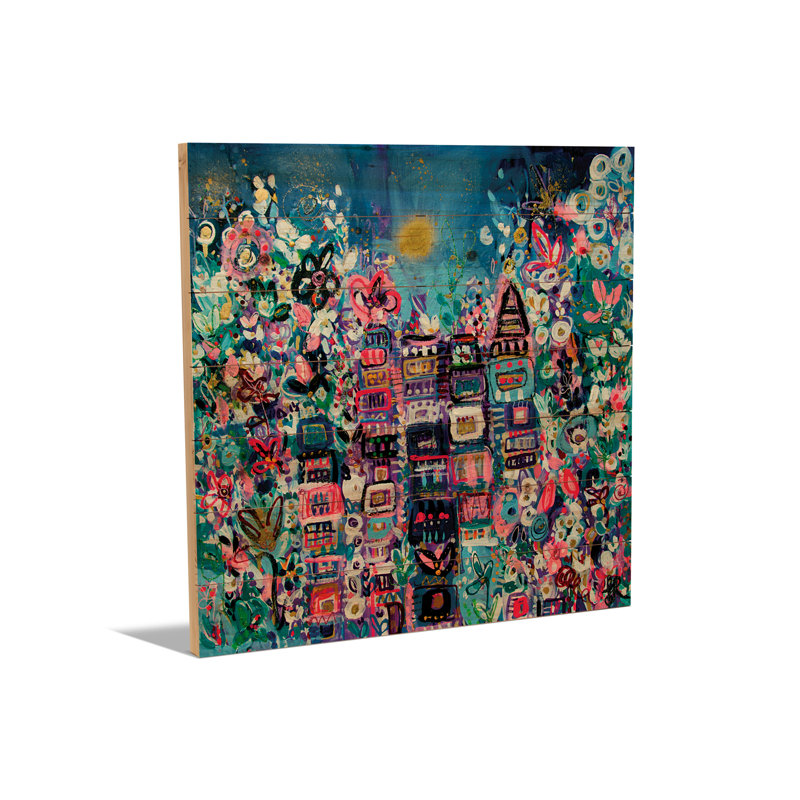 Impression d'art mural en bois - Hocus Pocus par Samantha Redfern