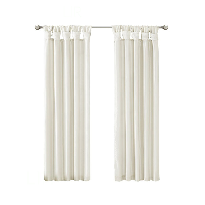 Paire de rideaux de fenêtre Twist Tab