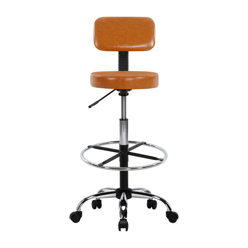 Ensemble de 4 chaises à dessin, Caramel
