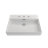 BOCCHI Milano 18.31'' Fireclay Rectangular Bathroom Sink with Overflow-90558740-94265129