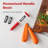 Vegetable Peeler With Storage Container With 3 Interchangeable Blades