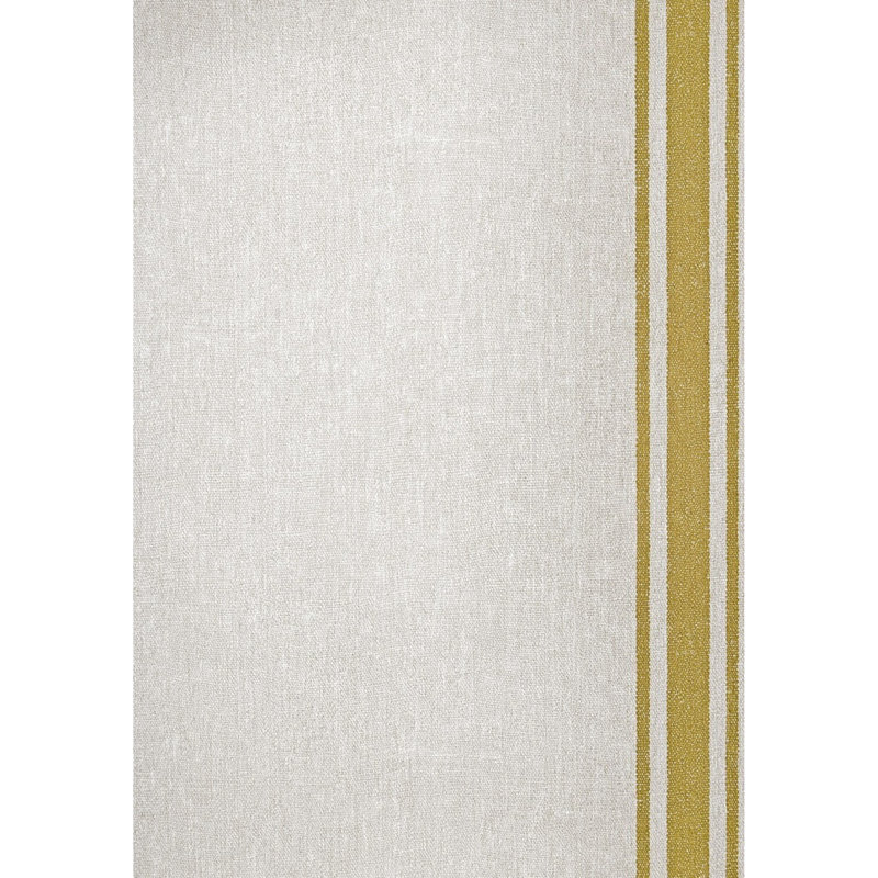Dos Mont Blanc Striped Wallpaper Roll, Amarillo