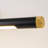 23.6" Modern Classical Matte Black LED Picture Light