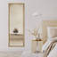 Minimal Lone Tree Neutral Landscape Serenity - Large Framed Canvas Master Bedroom Wall Art Print-123431822-123431825